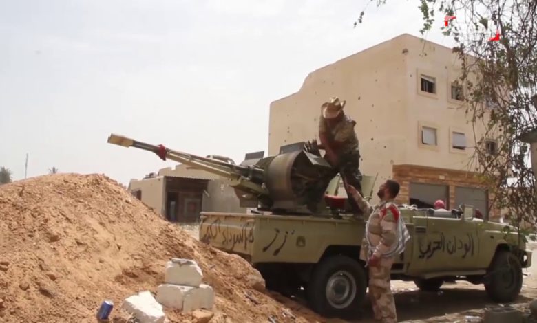 الجيش الليبي يصدّ هجوما لمليشيات السراج في عين زارة