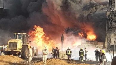 Photo of انفجار خط بترول يسبب حريقاً في مصر