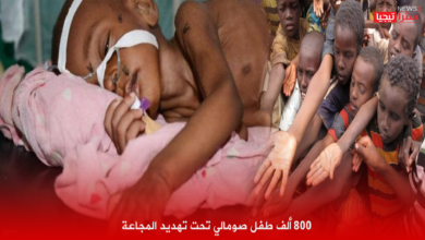 Photo of 800 ألف طفل صومالي تحت تهديد المجاعة