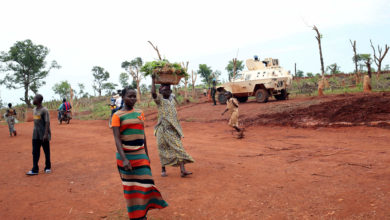 Photo of انعدام الأمن بمناطق عديدة في إفريقيا الوسطى