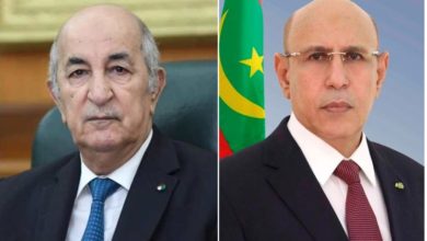 Photo of الرئيس الموريتاني يبدأ اليوم زيارة رسمية إلى الجزائر