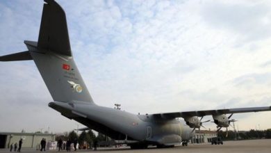 Photo of طائرة شحن عسكرية تركية تحط بمطار الوطية بليبيا برغم الحظر الدولي