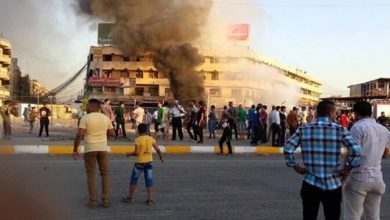 Photo of تفجير يستهدف مقر حزب “تقدم” الذي يتزعمه رئيس البرلمان العراقي