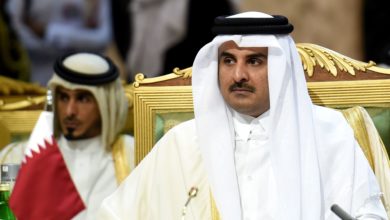 Photo of  أمير قطر يؤدي أول زيارة لمصر منذ توليه السلطة