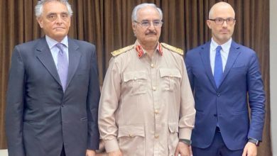 Photo of القائد العام للقوات المسلحة يستقبل المبعوث الإيطالي إلى ليبيا