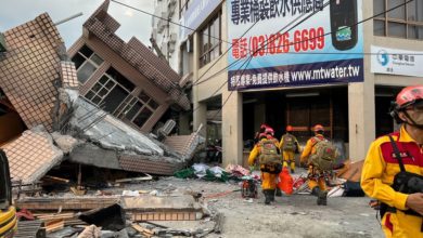 Photo of زلزال  قوي يضرب جنوب شرقي تايوان