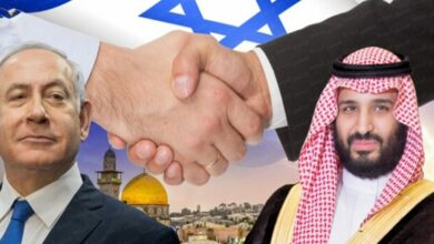 Photo of السعودية تبلغ الولايات المتحدة وقف مباحثات التطبيع مع إسرائيل