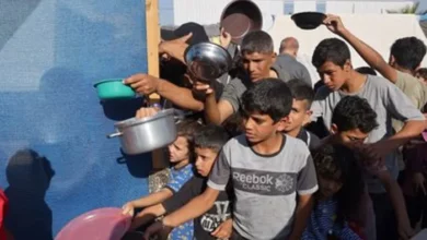 Photo of خطر المجاعة يُهدد قطاع غزة وعالم أخرس