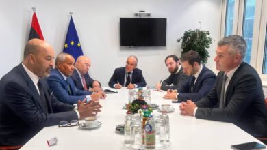 Photo of الكوني يدعو المجموعة البرلمانية الأوروبية للعلاقات مع المغرب العربي لزيارة ليبيا في ختام زيارته لبروكسل