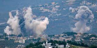 Photo of الطيران الحربي الصهيوني يشن سلسلة من الغارات الجوية في عمق الجنوب اللبناني