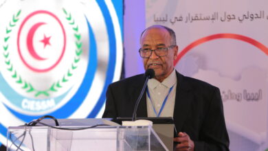 Photo of AHMAT H. SOUBIANE: Intervention a la Conférence sur la paix en Lybie organisée en Tunisie par le Centre International des Etudes Stratégiques, Sécuritaires et Militaire