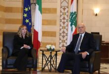Photo of زيارة ميلوني الى لبنان بمبادرة إيطالية لخفض التصعيد:” الخط الأزرق “