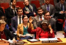 Photo of أمريكا والكيل بمكيالين: “الفيتو” يرفع لمنع فلسطين من الحصول على العضوية الكاملة في الأمم المتحدة