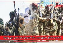 Photo of انقسام فصائل دارفور المسلحة: السودان نحو تدخل دولي وشيك