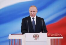 Photo of مراسم تنصيب بوتين رئيسا لروسيا لولاية جديدة