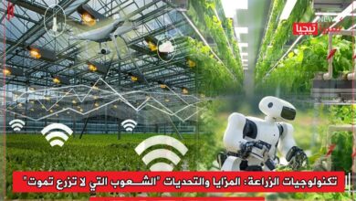 Photo of تكنولوجيات الزراعة: المزايا والتحديات “الشعوب التي لا تزرع تموت”
