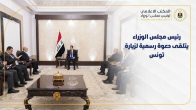 Photo of رئيس مجلس الوزراء العراقي محمد شياع السوداني يتلقى دعوة رسمية لزيارة تونس