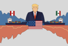 Photo of Which U.S. States will suffer the strongest impact of Trump’s Canada and Mexico tariffs?