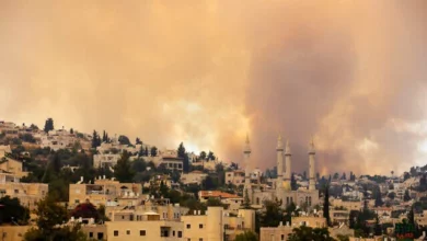 Photo of حرائق ضخمة غربي القدس تدفع الاحتلال لإعلان الطوارئ وإخلاء المستوطنات